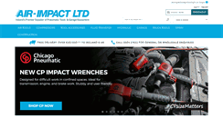 Desktop Screenshot of airimpact.ie